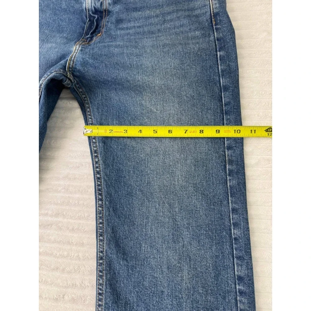 Levis 505 Regular Fit Straight Leg Mens Jeans Medium Wash Blue W34 L30